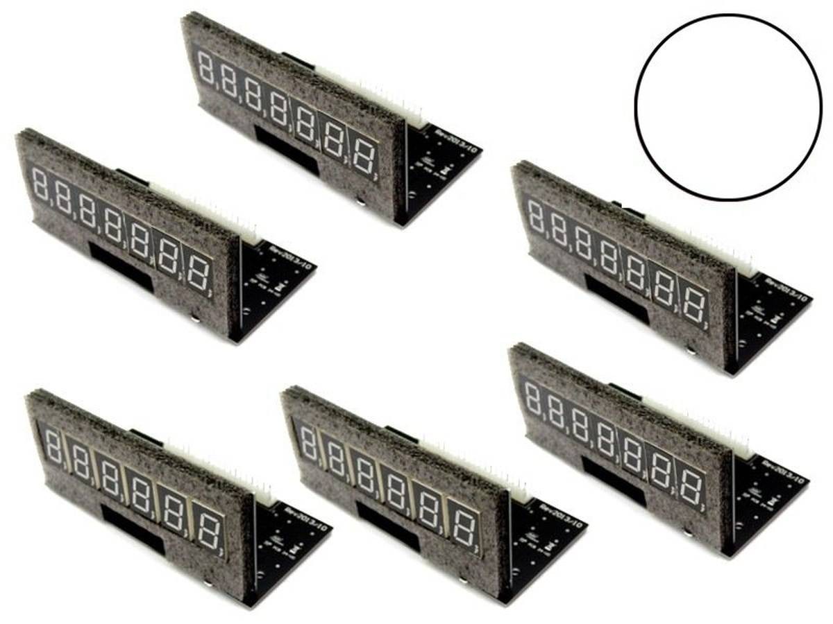 Pinballcenter Pinball Display Set 3, white Pinballcenter Pinball Display Set 3, white