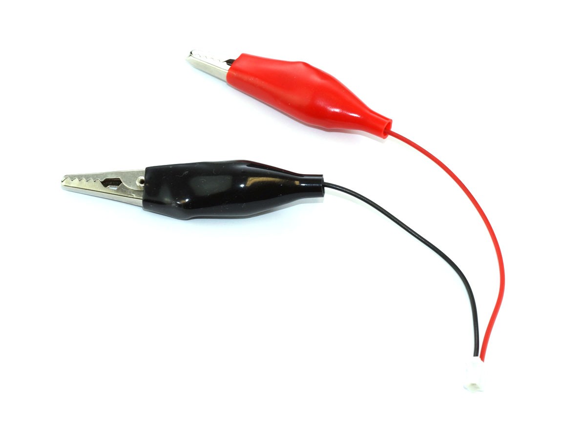 NOENNULL Gator-Clips, 2 Stück, Passend DSO3064 HT18A, Große Dolphin-Gator- Clips, Rot und Schwarz, Oszilloskop