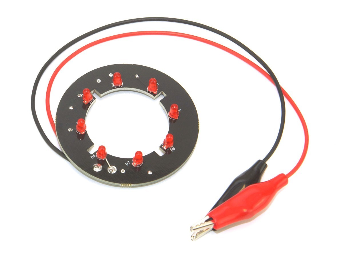 Saucer Mod Board for Attack from Mars, red Saucer Mod Board for Attack from Mars, red