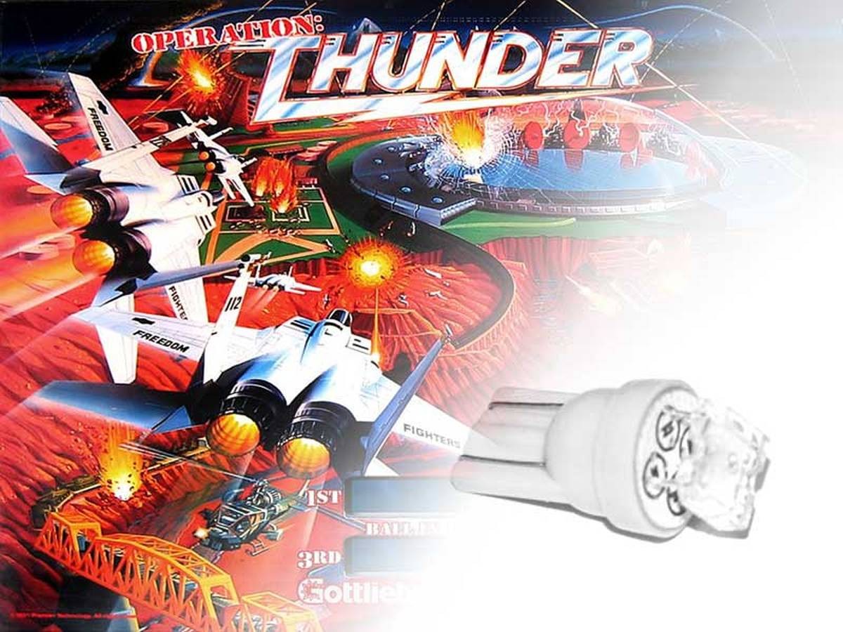 Noflix LED Playfield Kit for Operation Thunder Noflix LED Playfield Kit for Operation Thunder