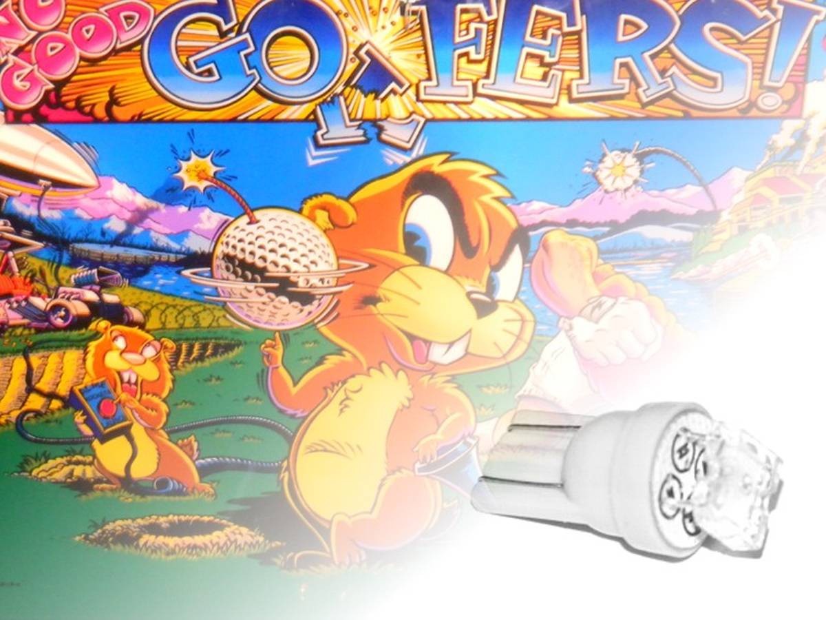 Noflix LED Playfield Kit for No Good Gofers Noflix LED Playfield Kit for No Good Gofers