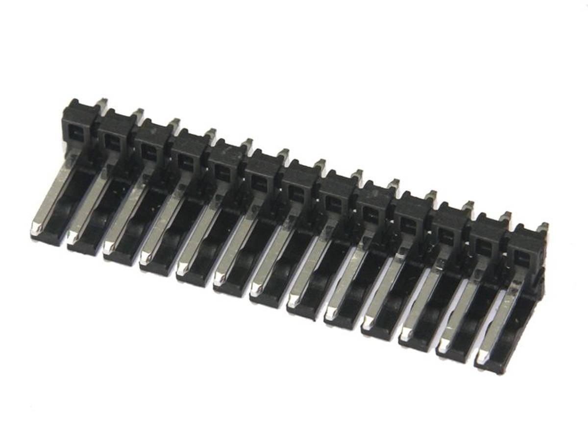 Connector Header (Locking), 13 Pin, 0.156"