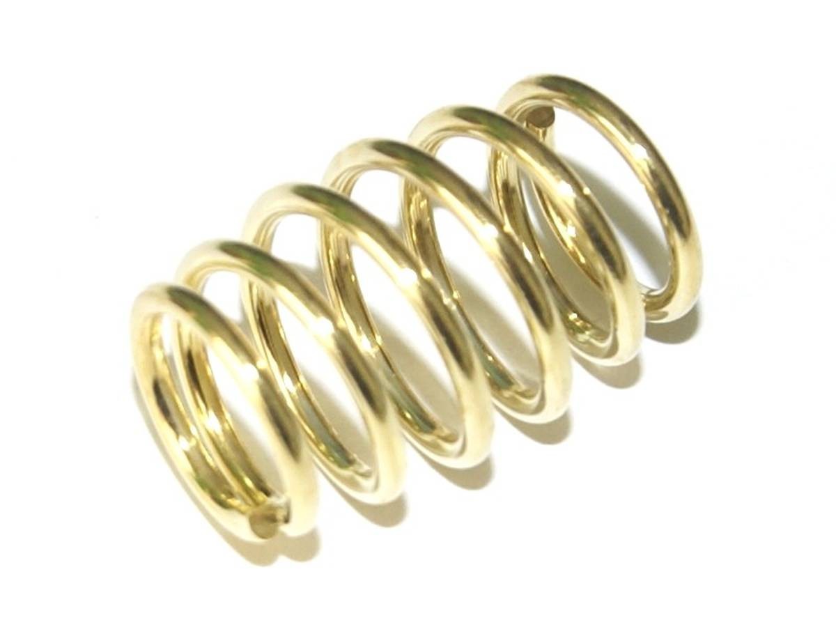 Spring (golden) - Ball shooter outer barrel Spring (golden) - Ball shooter outer barrel