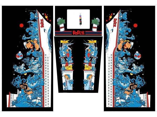 Cabinet Decal Set for Popeye