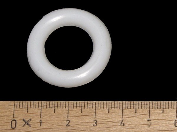 Gummi Ring 3/4" (19mm) - premium weiß