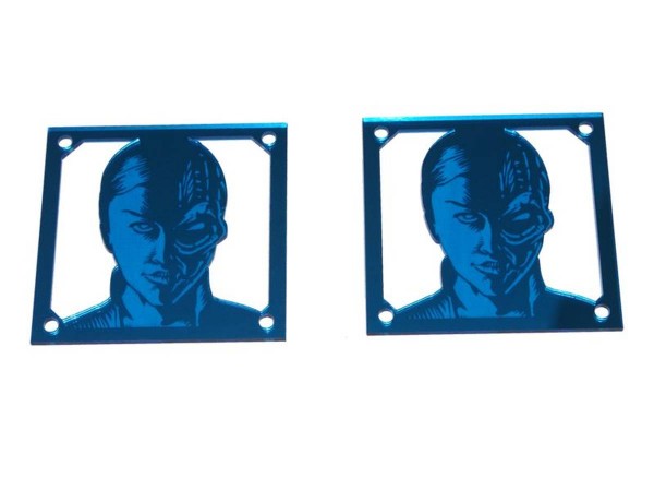 Speaker Light Inserts für Terminator 3 (Blau), 1 Paar