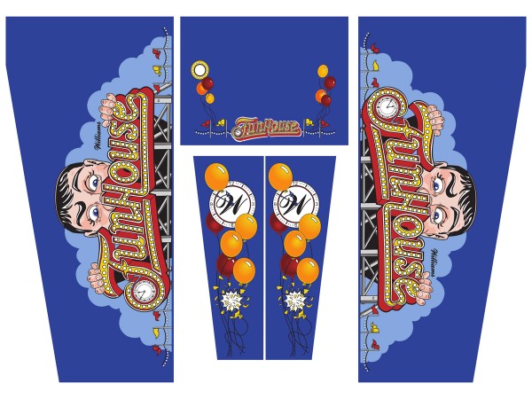 Cabinet Decal Set for Funhouse