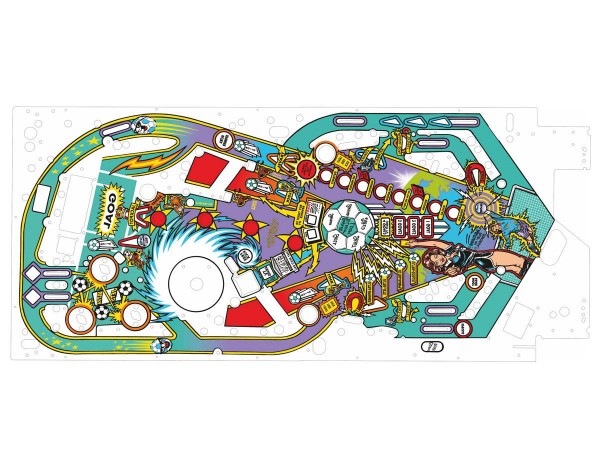 Playfield Overlay for World Cup Soccer
