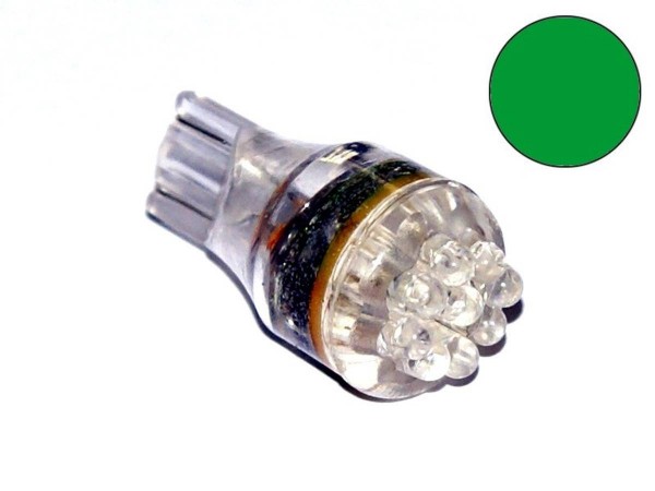 T10 Noflix Flasher "LED" green