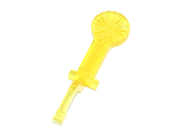 Stern/Sega Target, yellow transparent, round (545-6075-06)