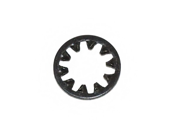 Tooth Lock Washer 1/4", black