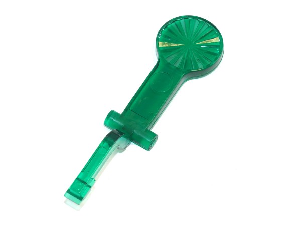 Stern/Sega Target, green transparent, round (545-6075-04)