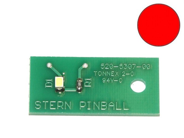 LED Board red, single (Stern 520-5307-00)