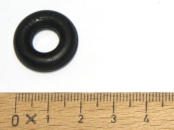 Gummi Ring 3/8" - premium schwarz