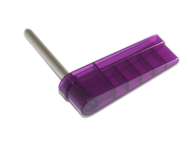 Flipper, purple transparent (20-9250)