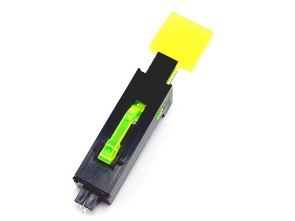 Stern/Sega Standup Target, transparent yellow, rectangular (500-6139-06)