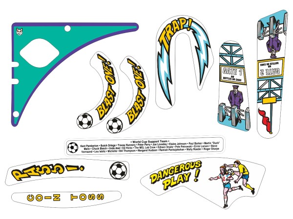 Decal Set 3 for World Cup Soccer