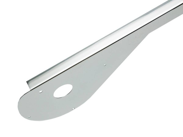Siderails 'chrome' with button guard for Stern, 1 Pair