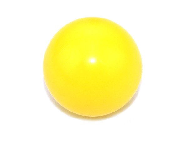 Backbox Ball - gelb für Cirqus Voltaire