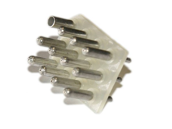 cosse 0,1" pr flipper 1 connecteur Molex plug 12 pin 