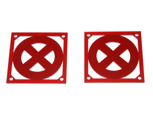 Speaker Light Inserts für X-Men (Rot), 1 Paar