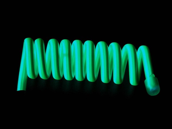 Light Spiral green
