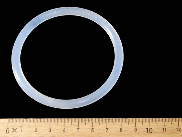Gummi Ring 2-3/4" (70mm) - premium transparent