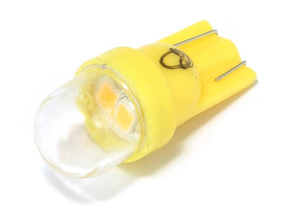 T10 Noflix LED yellow - Stern 2 SMD LED (3 Chip)
