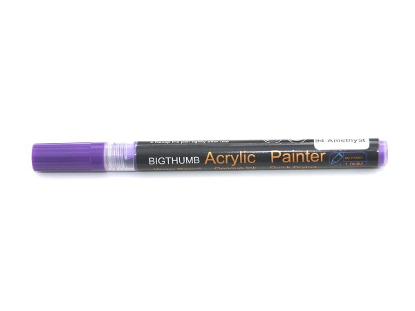 Bigthumb Acrylic Painter amethyst No 94, 1 mm