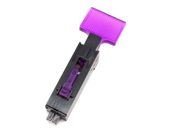 Stern/Sega Standup Target, purple transparent, rectangular wide (500-6228-09)