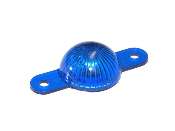 Mini Flasher Dome, Starburst blue (03-8662-10)