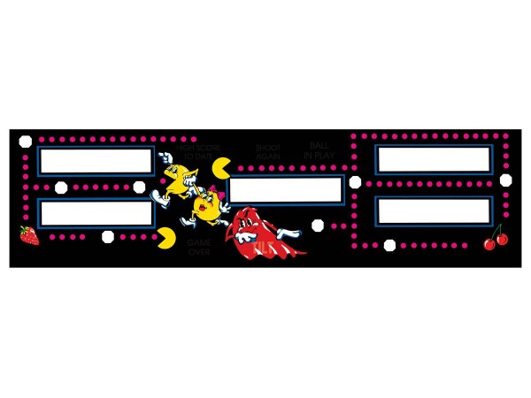 Display Cover for Mr. & Mrs. Pac-Man