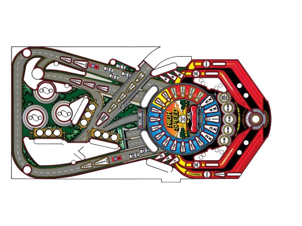 Playfield Overlay for High Speed