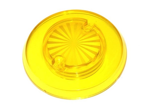 Pop Bumper cap "Sun burst" - yellow transparent