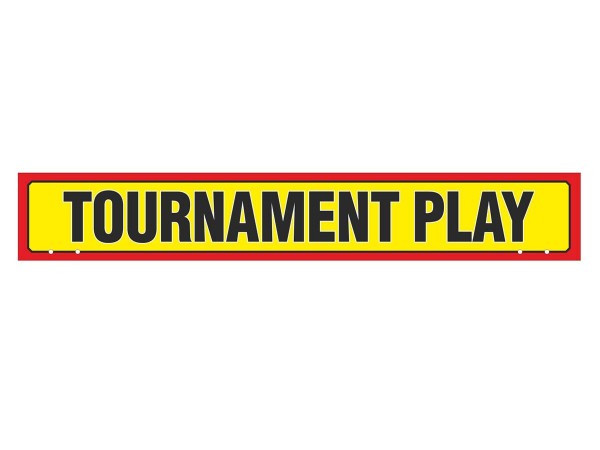 "Tournament Play" Topper