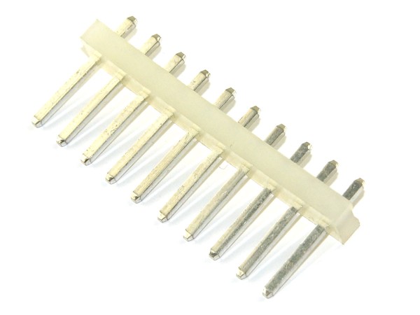 Molex Connector Stiftleiste, 10 Pin, 10mm