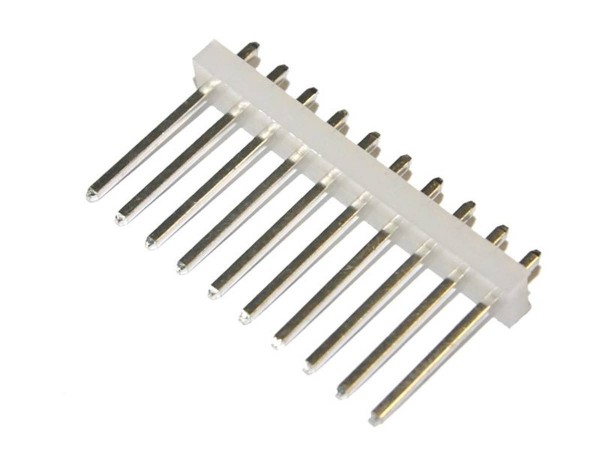 Molex Connector Header, 10 Pin, 0.156"