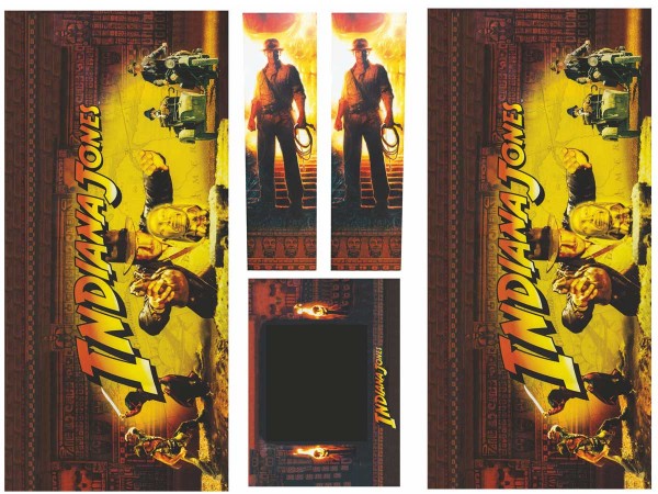 Cabinet Decal Set for Indiana Jones (Stern)