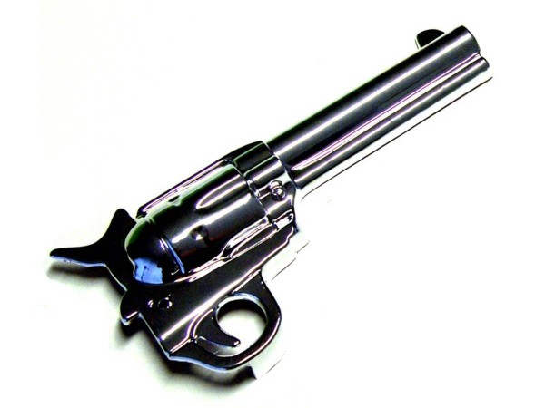 Gun left for Cactus Canyon, chrome