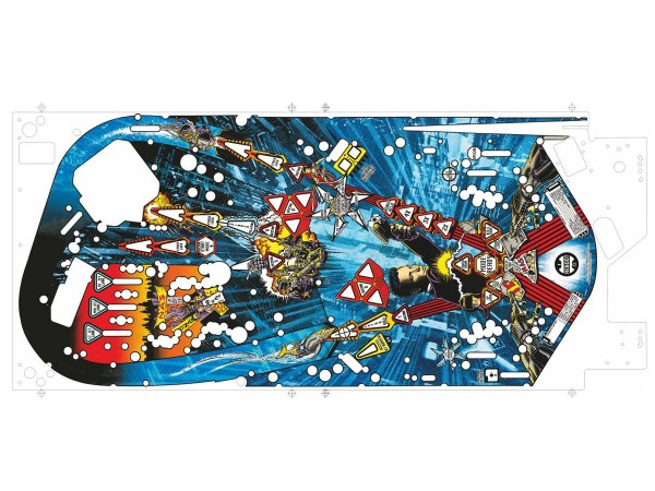 PINBALL PLAYFIELD PROTECTOR STAR WARS EPISODE 1 NEW GENERATION 