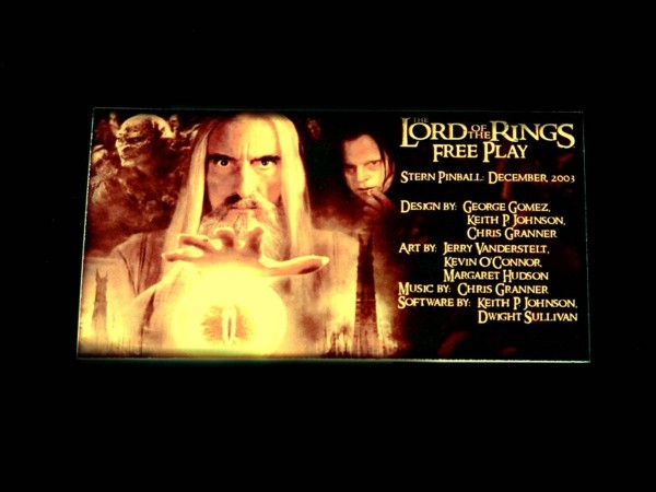 Custom Card für The Lord of the Rings, transparent