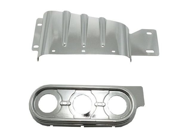 Supercharger Cover Set for The Getaway, Chrome