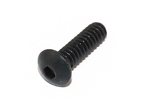 Black cap screw 6-32 x 1/2", hex socket head