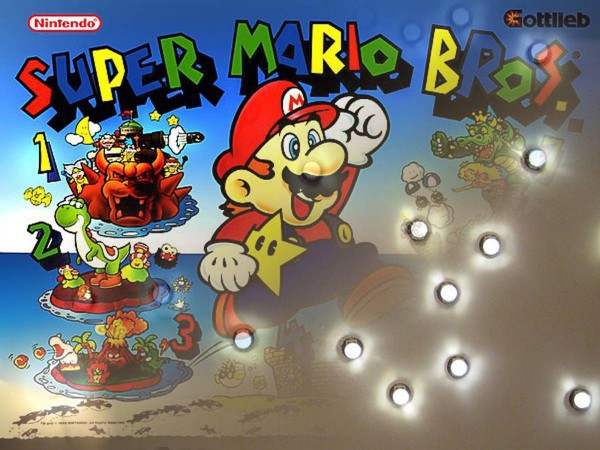 Noflix LED Backbox Kit for Super Mario Bros.