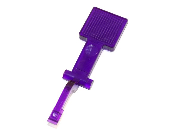 Stern/Sega Target, purple transparent, rectangular (545-6139-09)
