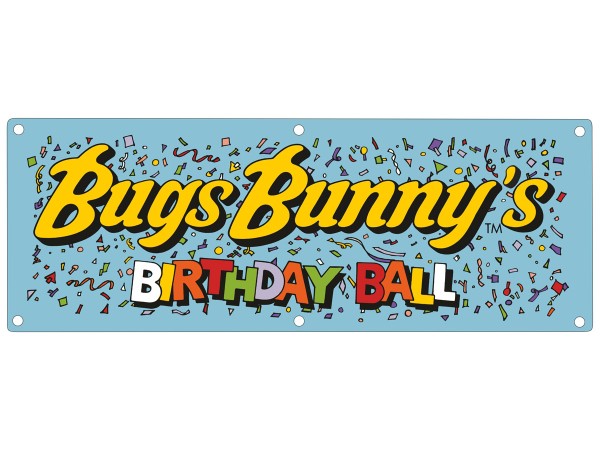 Backbox Plastic for Bugs Bunny's Birthday Ball