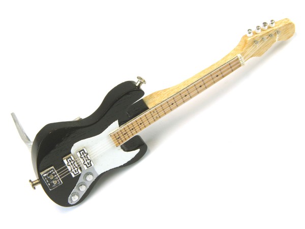 Gitarre "Stratocaster", schwarz