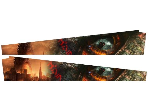 Sideboard Decals für Godzilla (Stern)