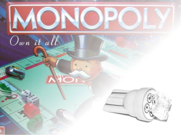 Noflix LED Playfield Kit for Monopoly
