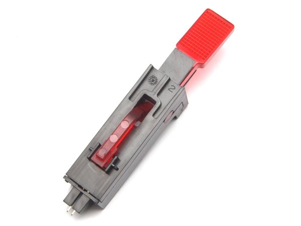 Stern/Sega Standup Target, transparent red, front mount, small (500-6138-02)